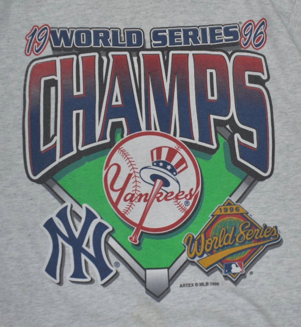 New York Yankees MLB 1996 World Series Tee (L)