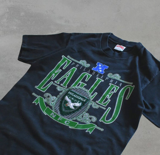 Philadelphia Eagles Embroidered Emblem Tee (XL)