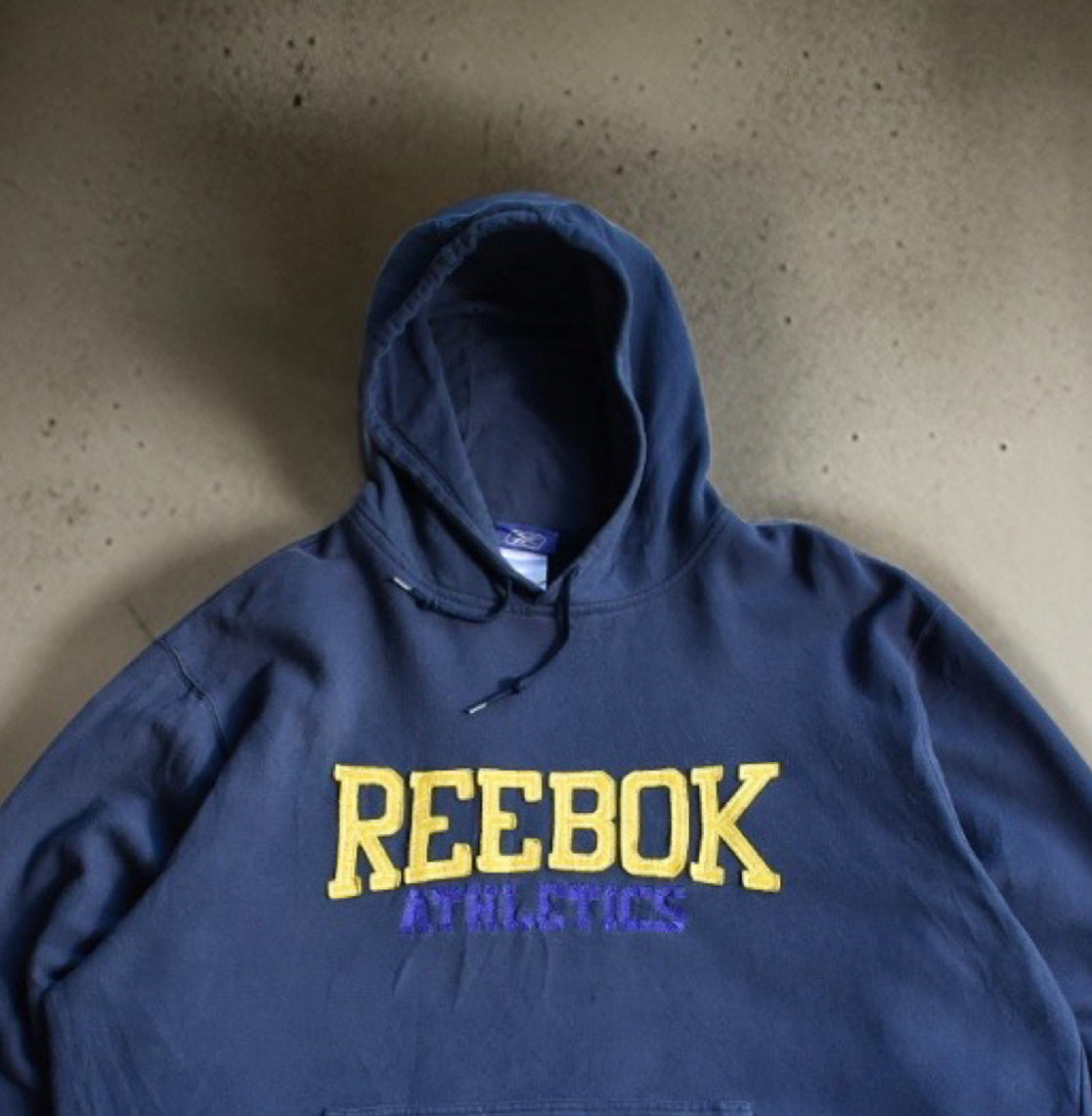 Reebok Athletic Spell Out Hoodie (XL)