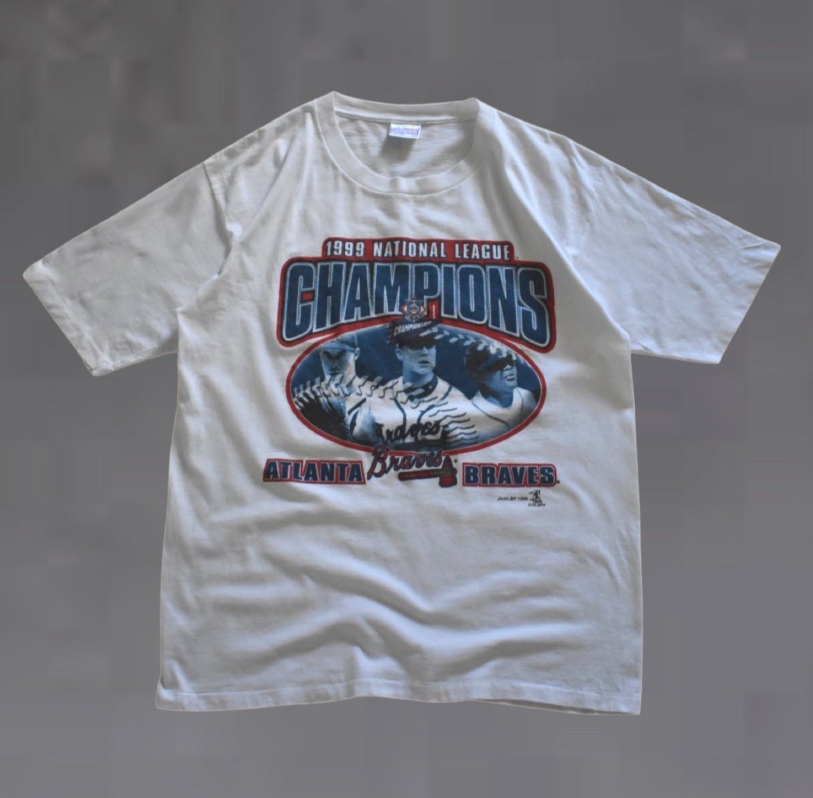 1999 National League Champions Atlanta Braves Tee (L)