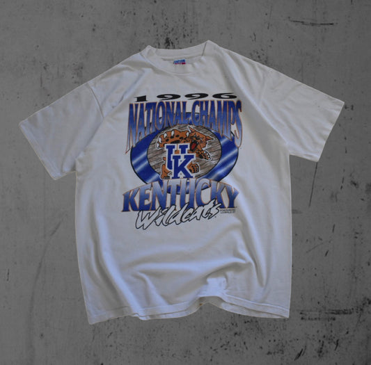 Vintage 1991 National Champs Kentucky Wildcats Tee (XL)