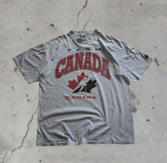 Team Canada Spell Out Hockey Tee (L)