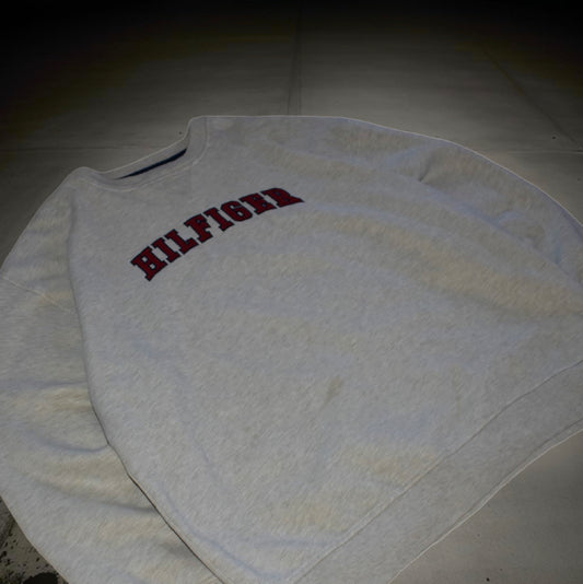 Tommy Hilfiger Embroidered Crewneck Sweater (XL)
