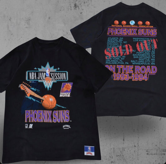 NBA Jam Sessions 1993-1994 On The Road Phoenix Suns AOP Tee (L)