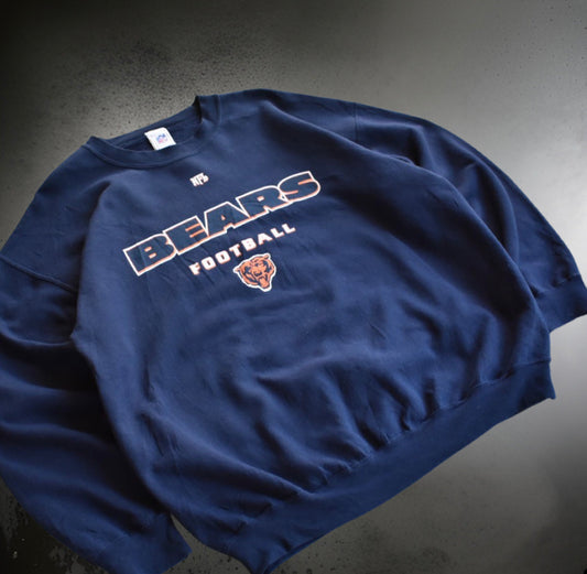 NFL Chicago Bears Football Crewneck Sweater (L)