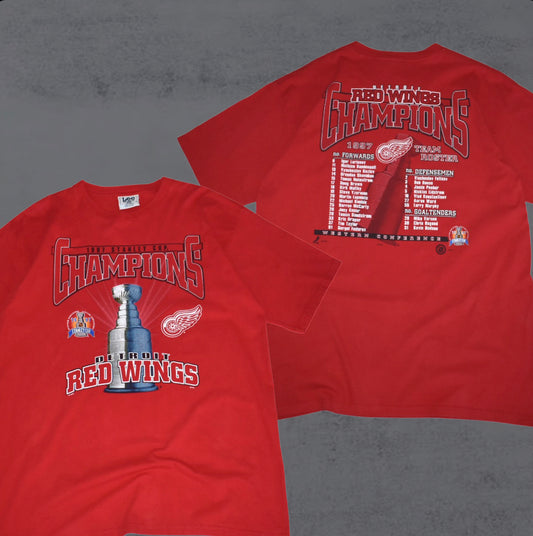 Stanley Cup 1997 Champions Detroit Red Wings Tee (XL)